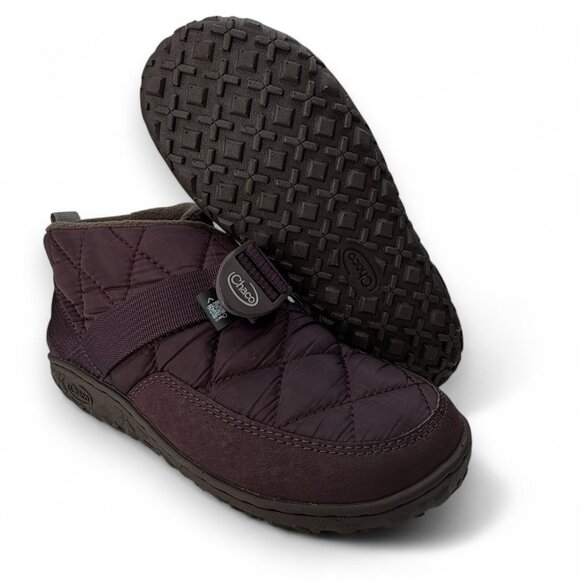 Chaco Kids Ramble Puff Slip-On Shoes Plum Size 4.5 Big Kid New with Tags - Picture 7 of 12